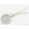New perfume necklace locket, silver floating locket designs